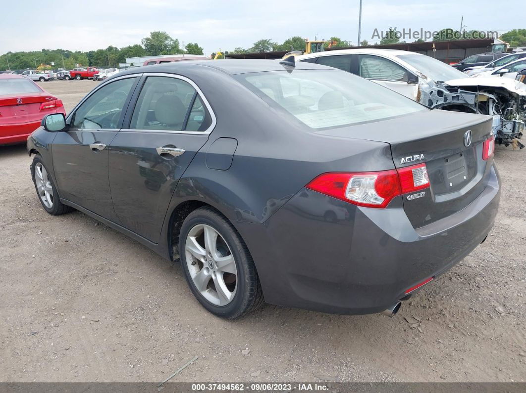 2009 Acura Tsx   Gray vin: JH4CU26619C033169