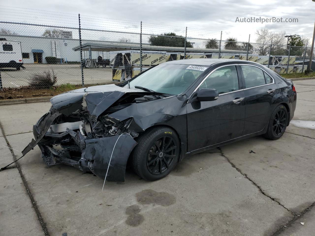 2009 Acura Tsx  Black vin: JH4CU26619C034631