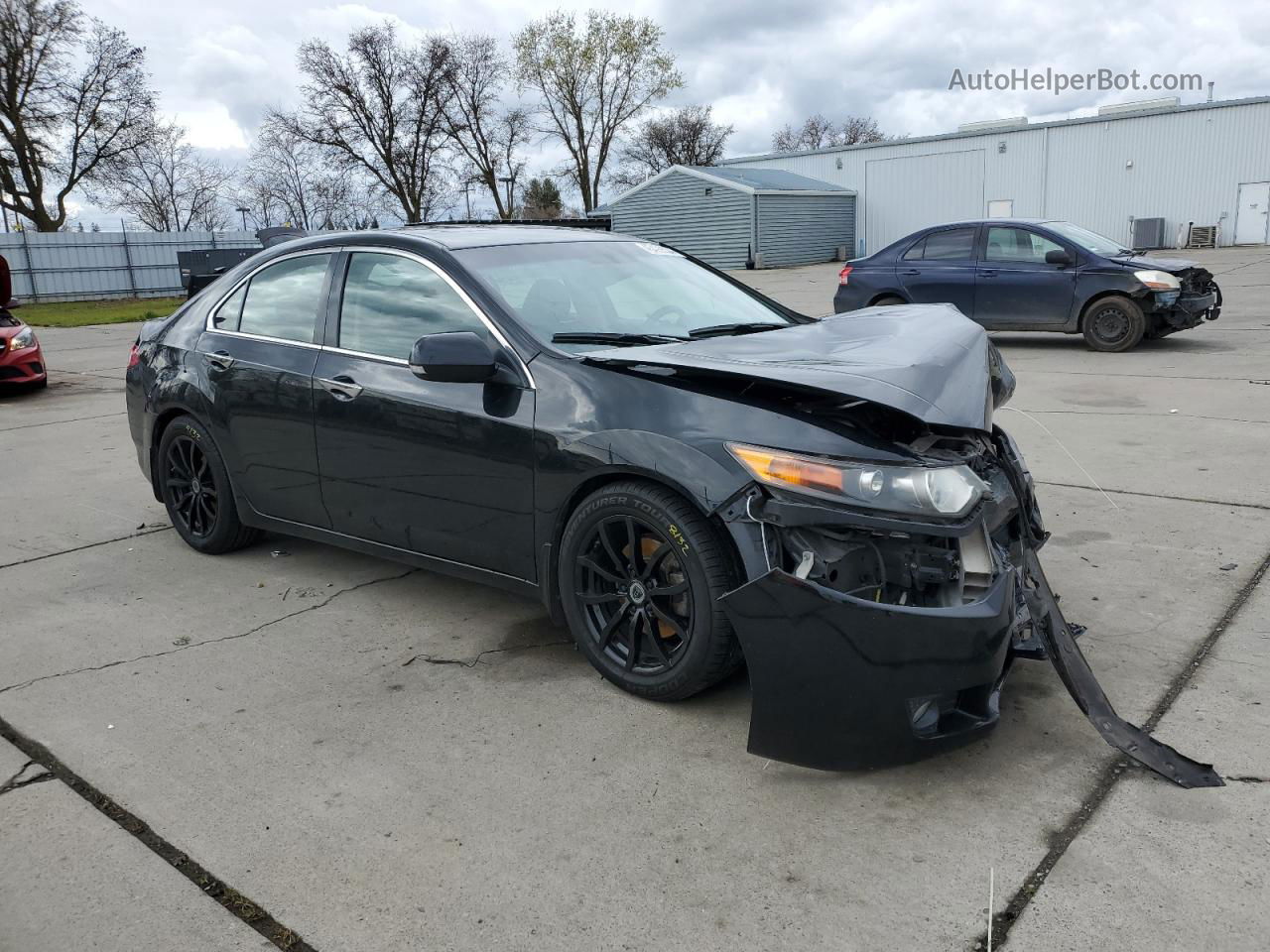 2009 Acura Tsx  Black vin: JH4CU26619C034631