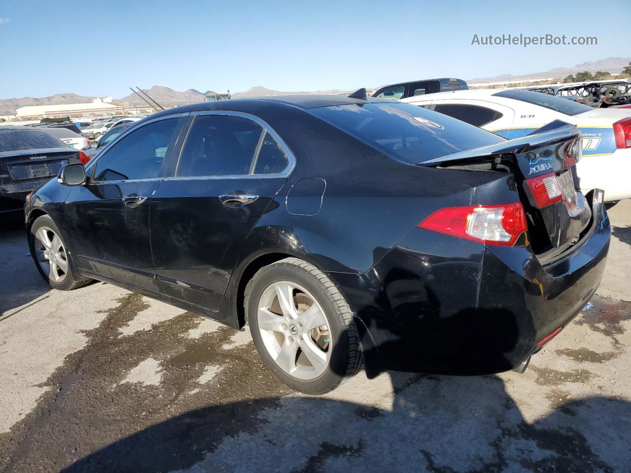 2009 Acura Tsx  Черный vin: JH4CU26629C000665