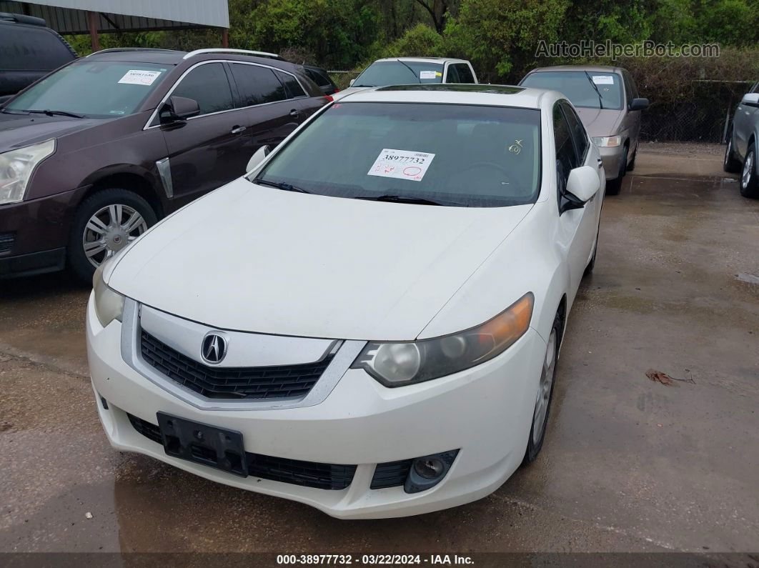 2009 Acura Tsx   Белый vin: JH4CU26629C006756