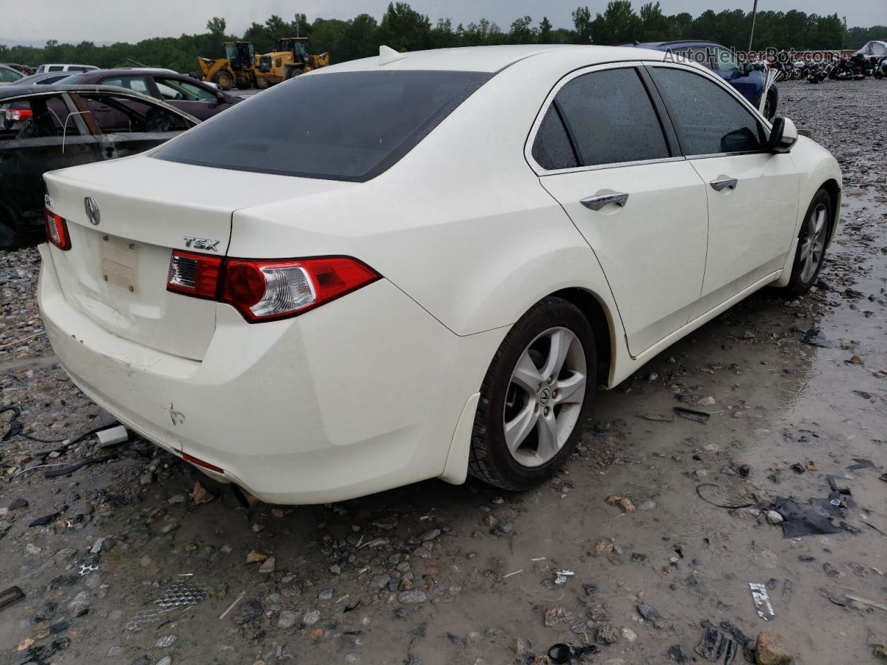 2009 Acura Tsx  Белый vin: JH4CU26629C009687