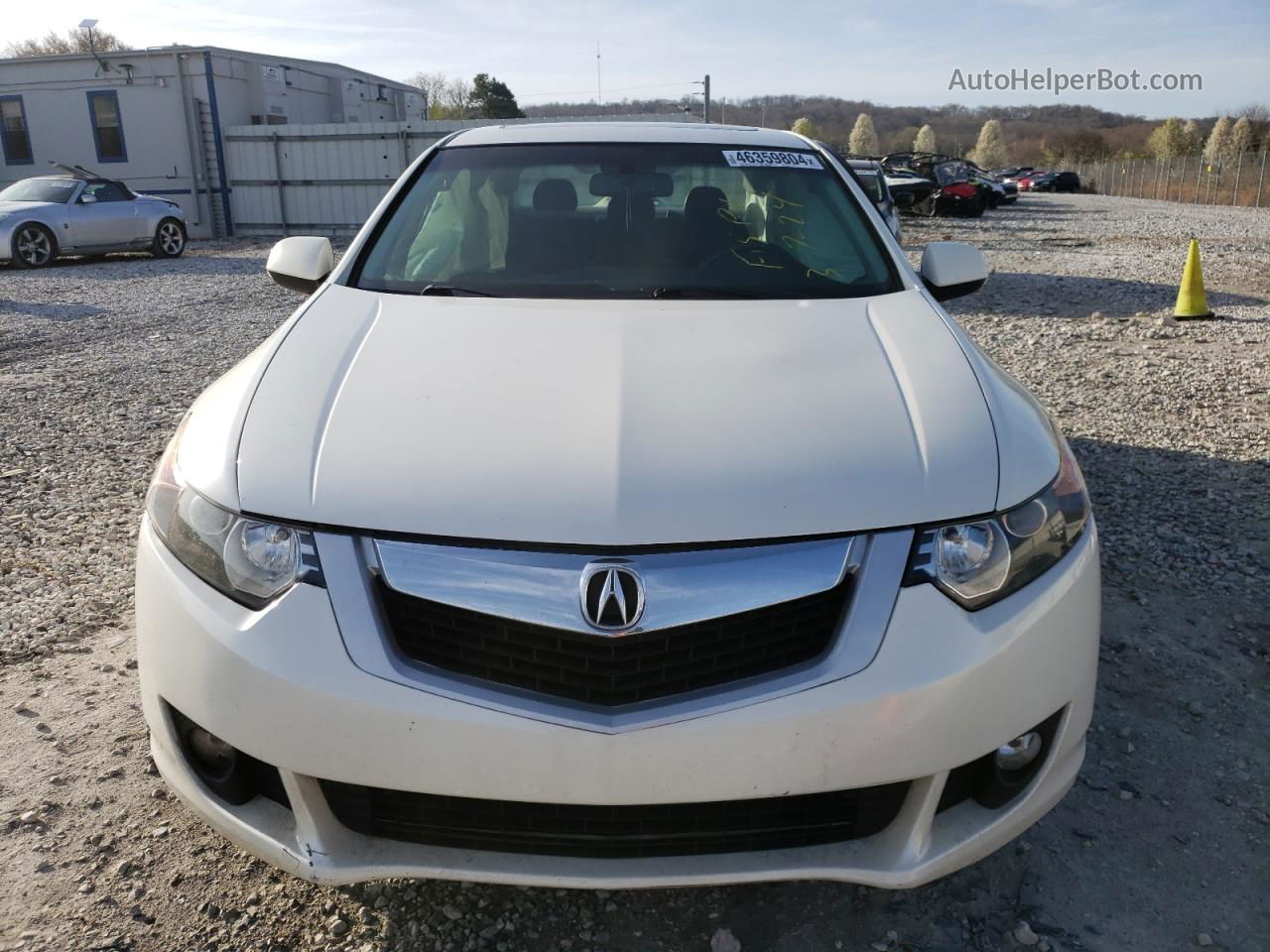 2009 Acura Tsx  White vin: JH4CU26629C014503