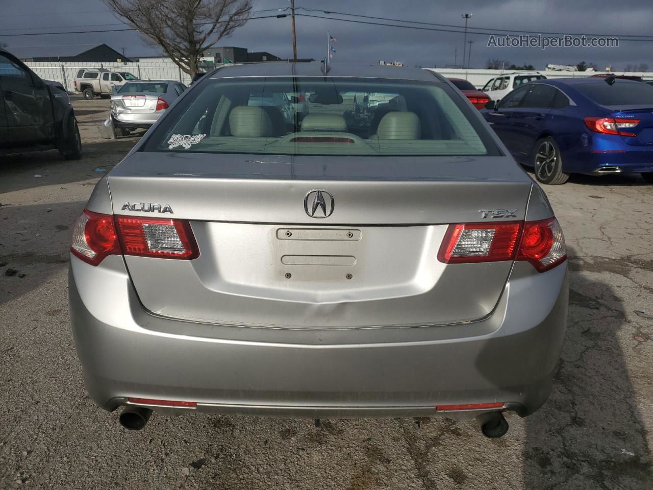 2009 Acura Tsx  Silver vin: JH4CU26629C016784