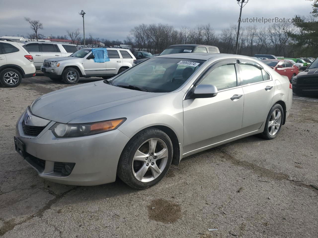 2009 Acura Tsx  Silver vin: JH4CU26629C016784