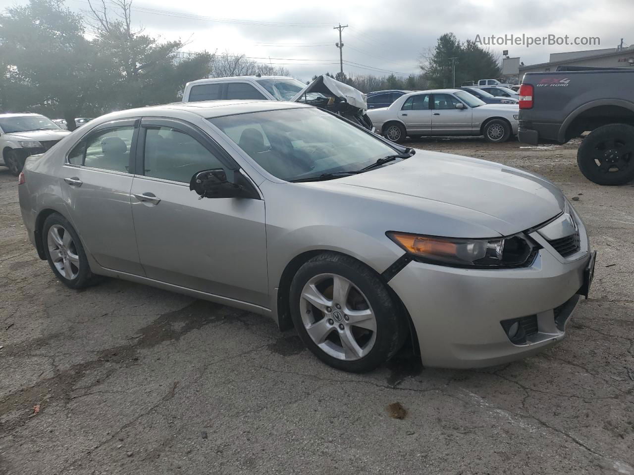 2009 Acura Tsx  Silver vin: JH4CU26629C016784