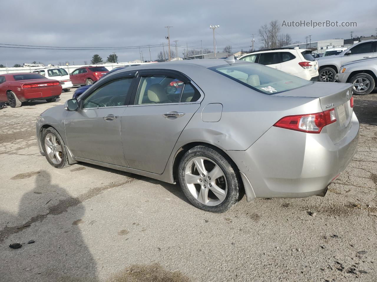 2009 Acura Tsx  Silver vin: JH4CU26629C016784