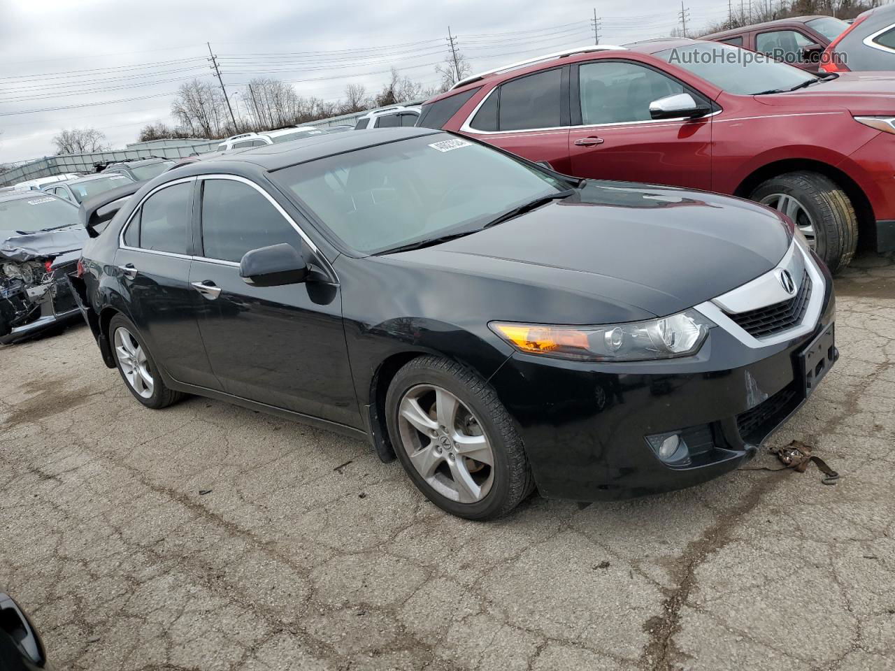 2009 Acura Tsx  Black vin: JH4CU26629C018521