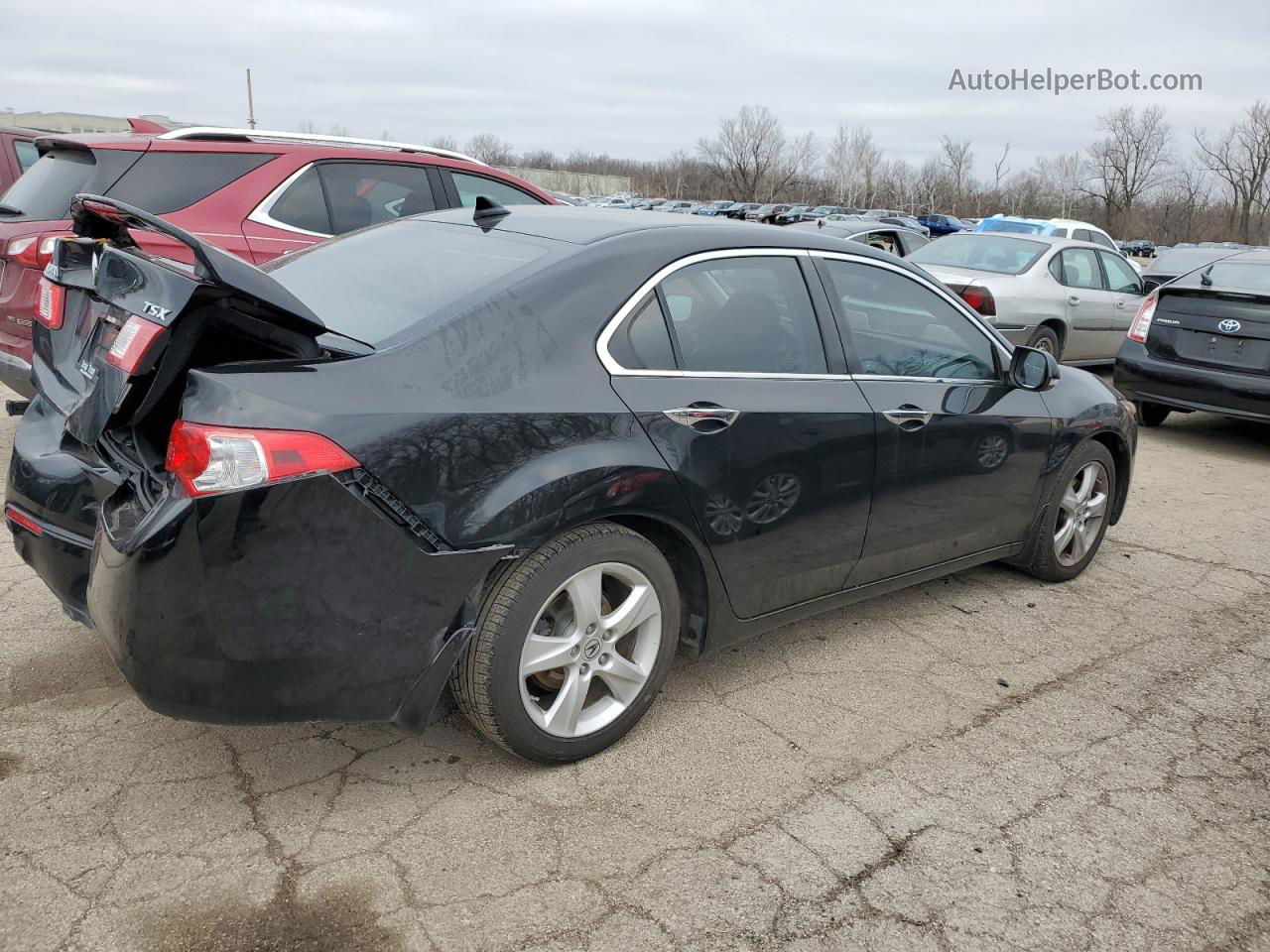 2009 Acura Tsx  Black vin: JH4CU26629C018521