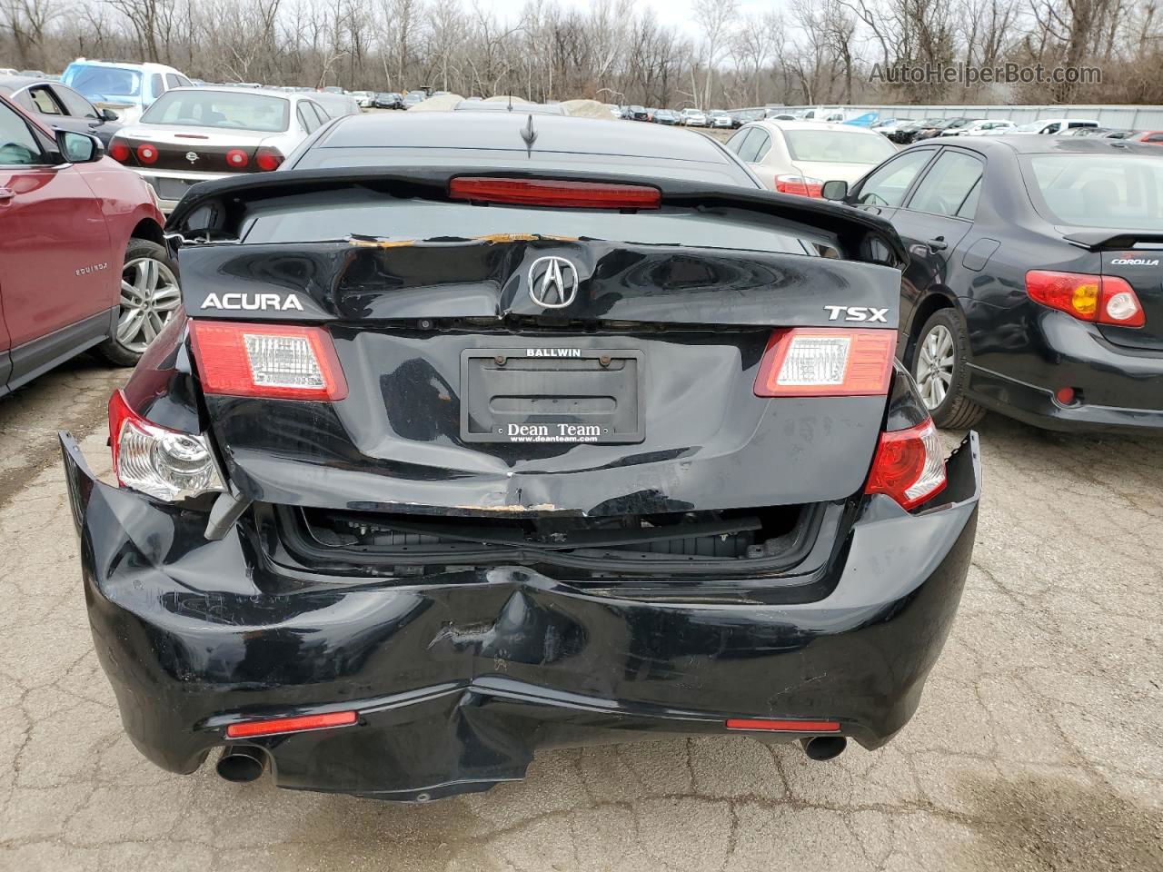 2009 Acura Tsx  Black vin: JH4CU26629C018521