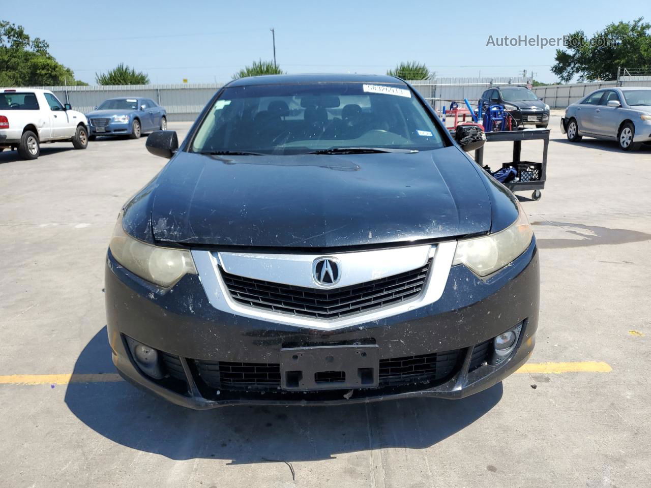 2009 Acura Tsx  Черный vin: JH4CU26629C024299