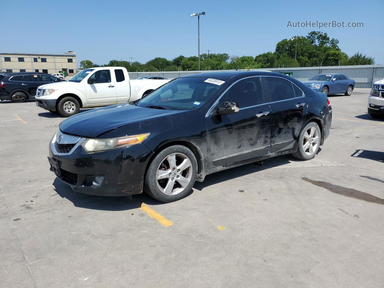 2009 Acura Tsx  Черный vin: JH4CU26629C024299