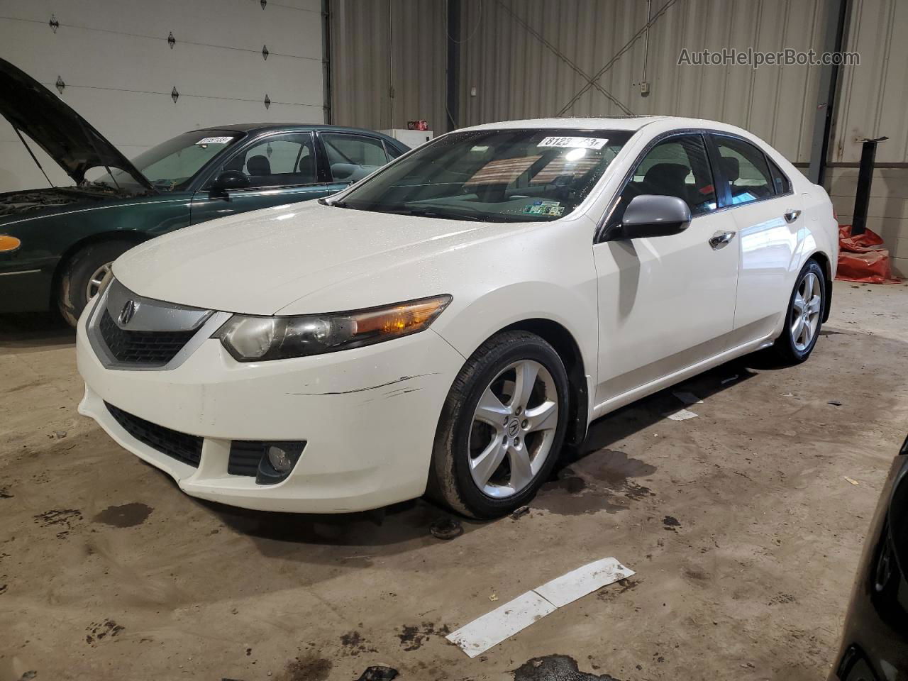 2009 Acura Tsx  White vin: JH4CU26629C027266