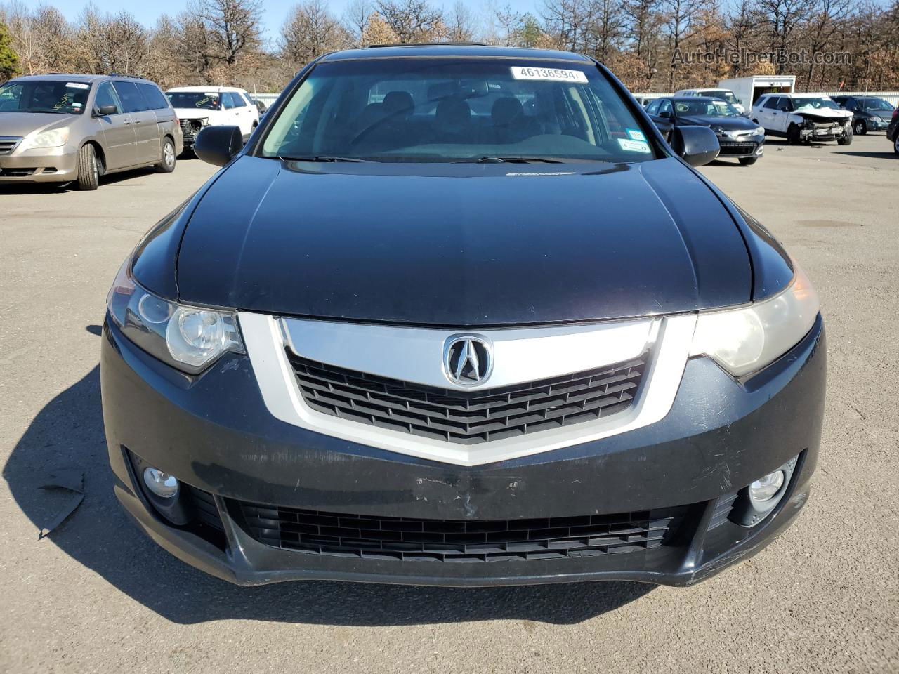 2009 Acura Tsx  Black vin: JH4CU26629C028871