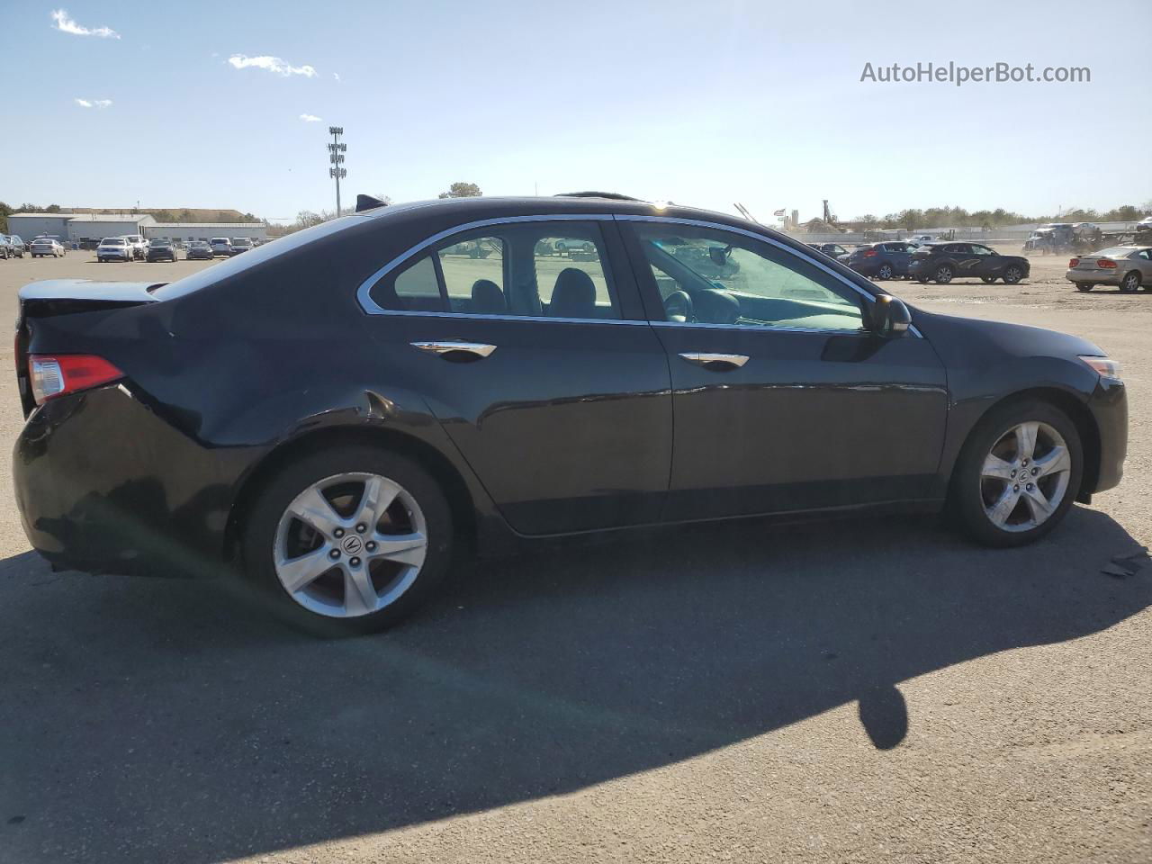 2009 Acura Tsx  Black vin: JH4CU26629C028871