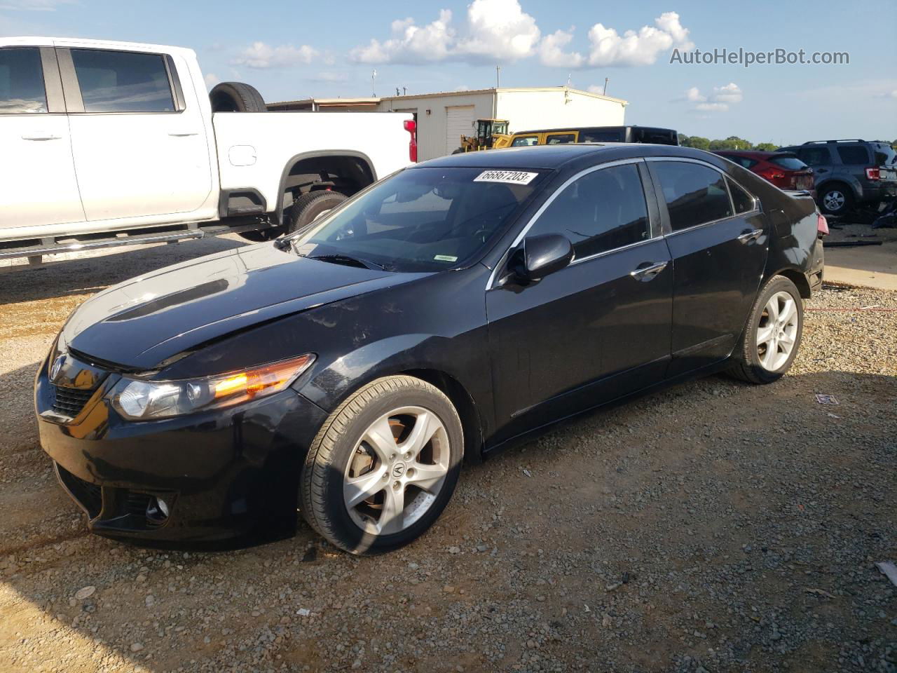 2009 Acura Tsx  Black vin: JH4CU26639C000822