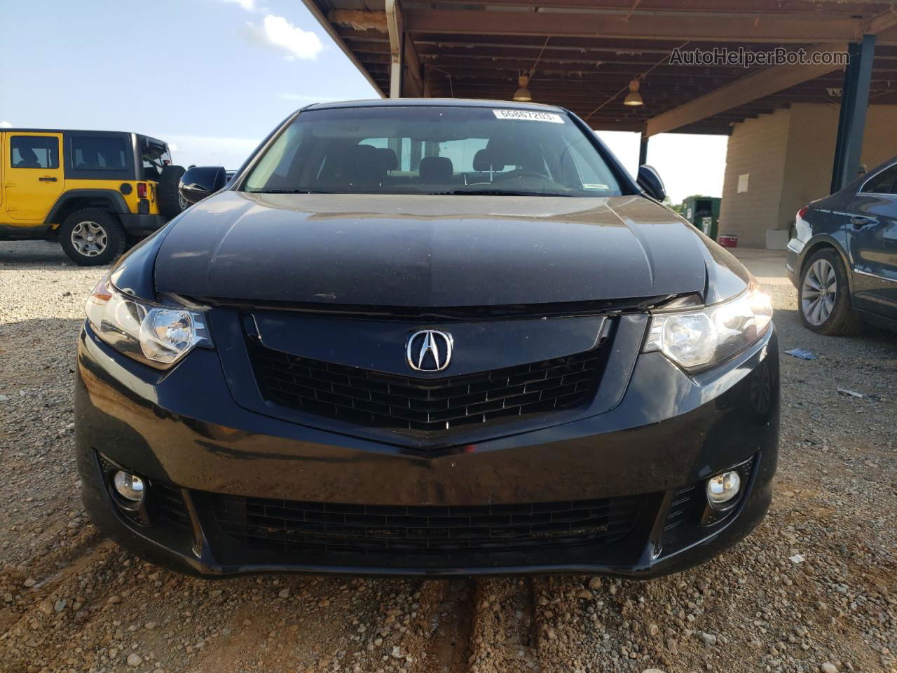 2009 Acura Tsx  Black vin: JH4CU26639C000822