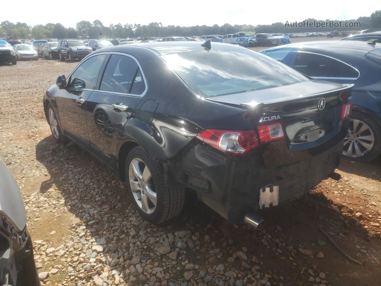 2009 Acura Tsx  Черный vin: JH4CU26639C000822