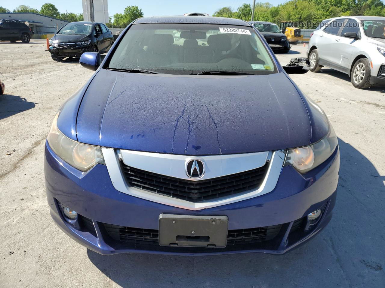 2009 Acura Tsx  Синий vin: JH4CU26639C001548