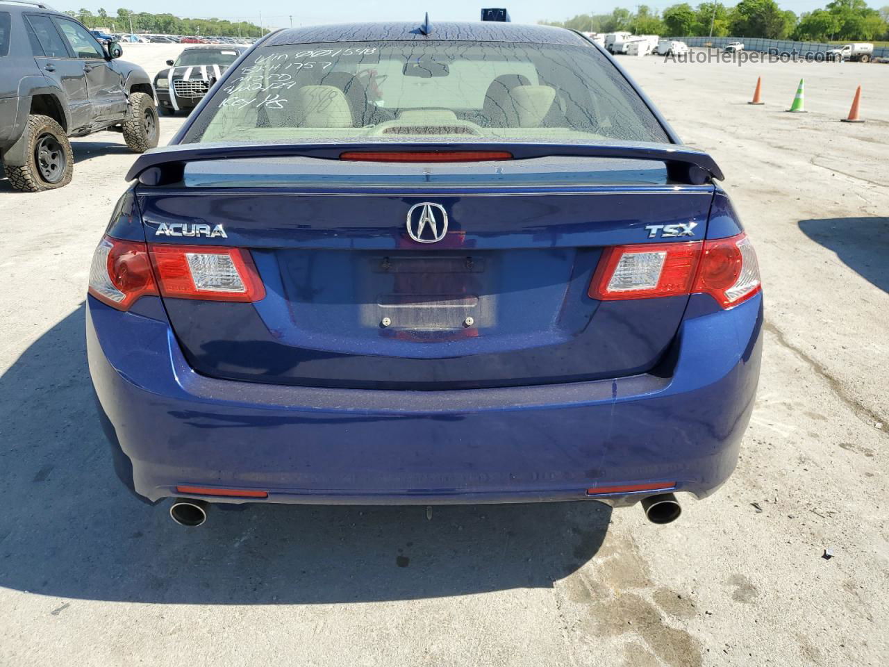 2009 Acura Tsx  Blue vin: JH4CU26639C001548