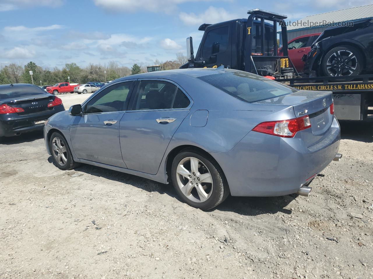 2009 Acura Tsx  Синий vin: JH4CU26639C010296