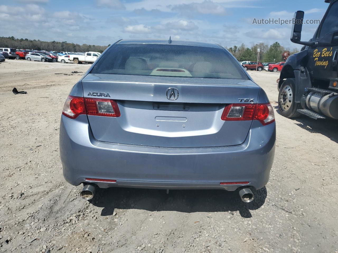 2009 Acura Tsx  Синий vin: JH4CU26639C010296