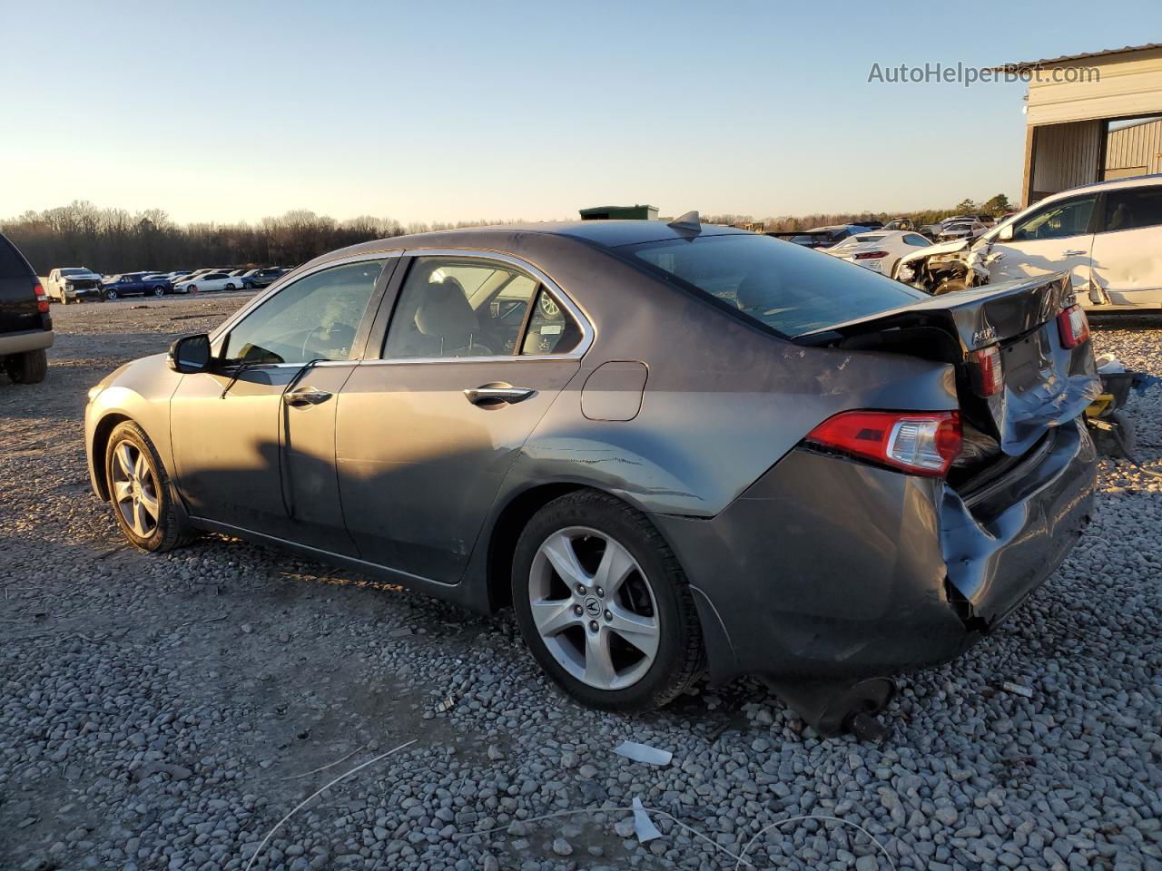 2009 Acura Tsx  Gray vin: JH4CU26639C011075