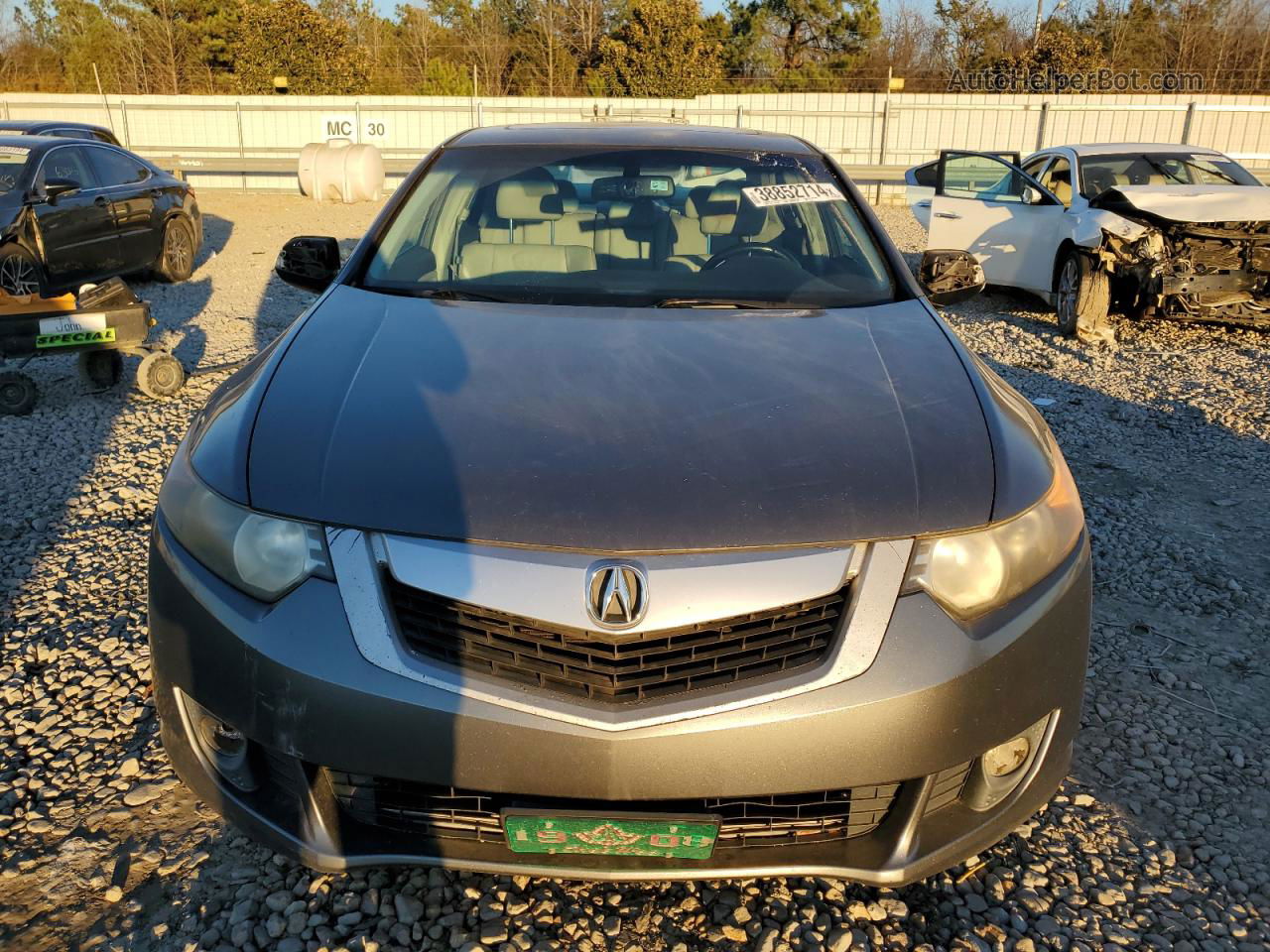 2009 Acura Tsx  Gray vin: JH4CU26639C011075