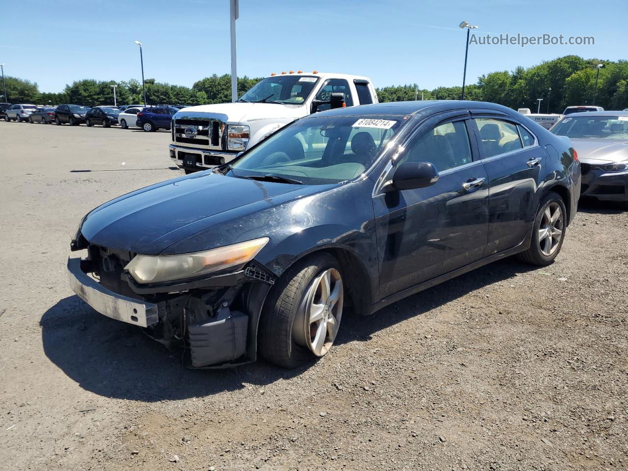 2009 Acura Tsx  Black vin: JH4CU26639C025431