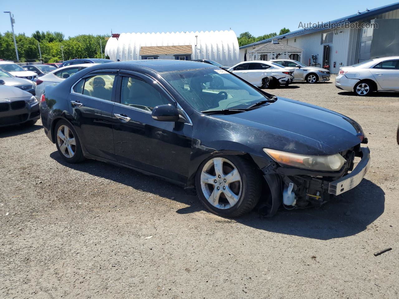 2009 Acura Tsx  Black vin: JH4CU26639C025431