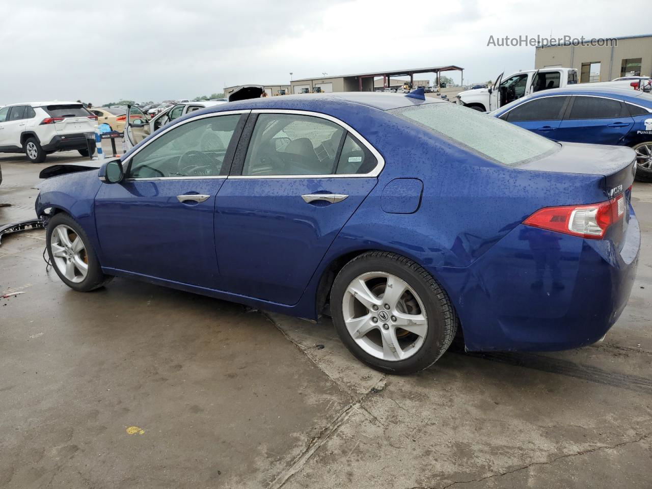 2009 Acura Tsx  Синий vin: JH4CU26639C036882