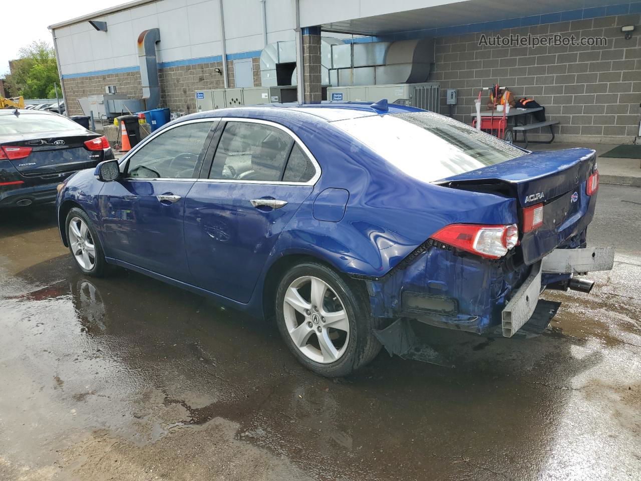 2009 Acura Tsx  Blue vin: JH4CU26649C000506