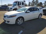 2009 Acura Tsx  White vin: JH4CU26649C002594