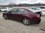 2009 Acura Tsx  Burgundy vin: JH4CU26649C011148