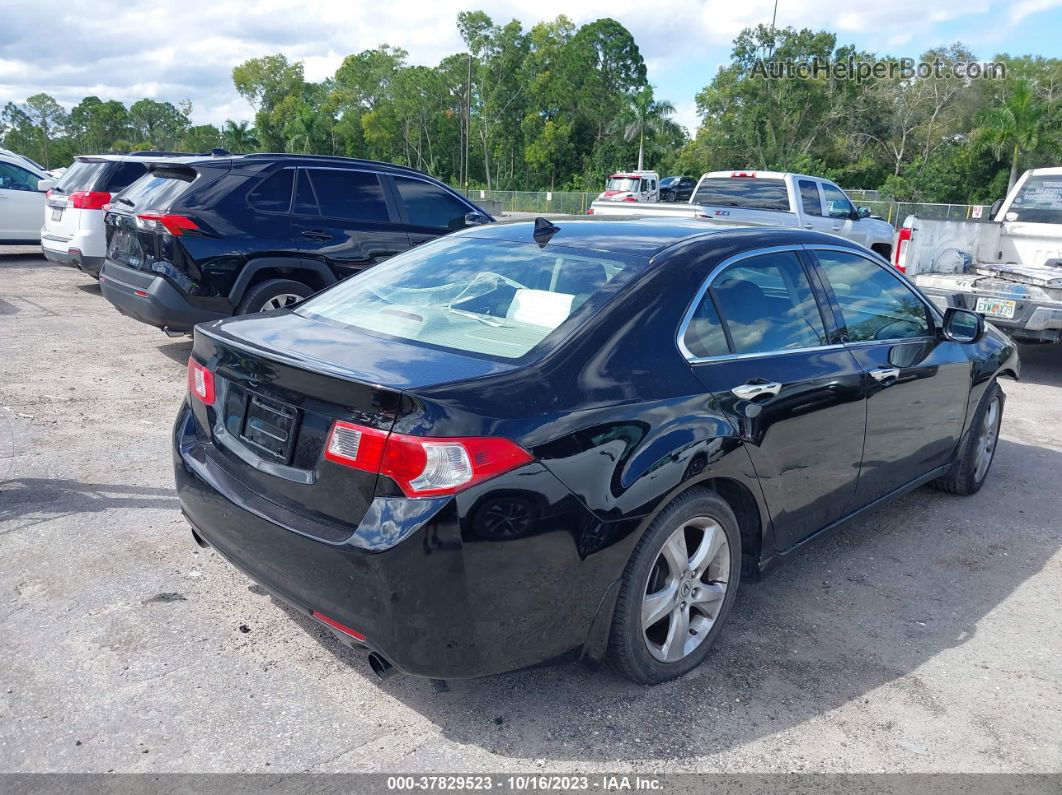 2009 Acura Tsx   Black vin: JH4CU26649C011487