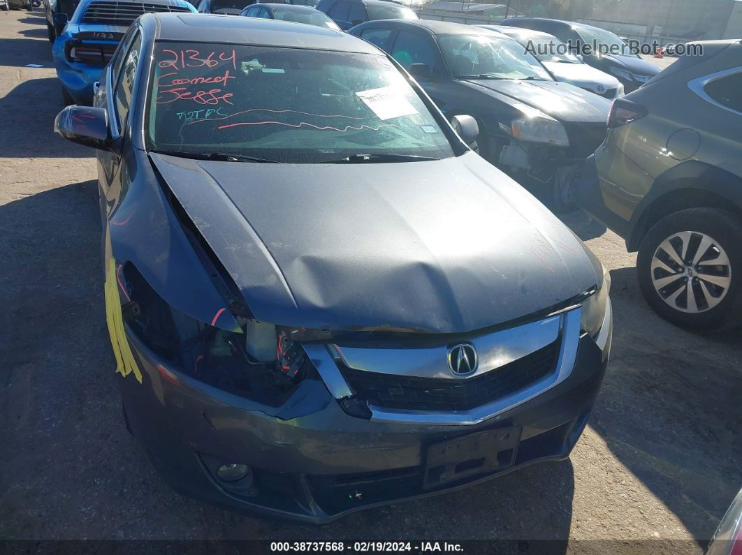 2009 Acura Tsx   Gray vin: JH4CU26649C016687