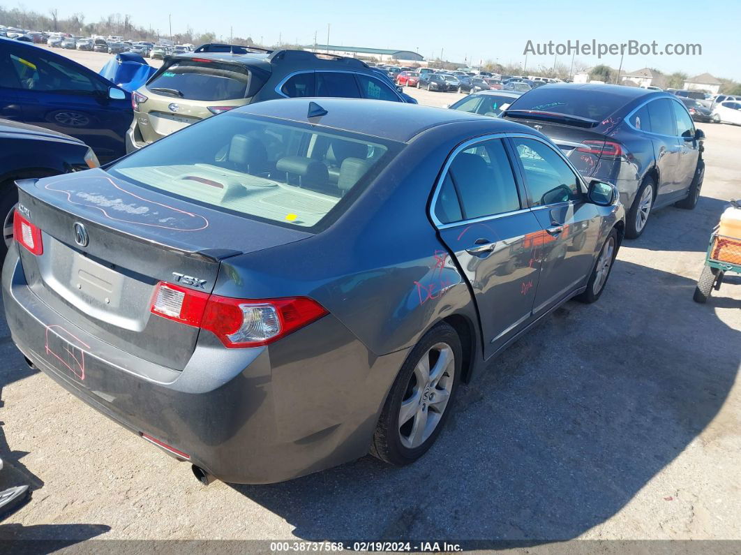 2009 Acura Tsx   Gray vin: JH4CU26649C016687