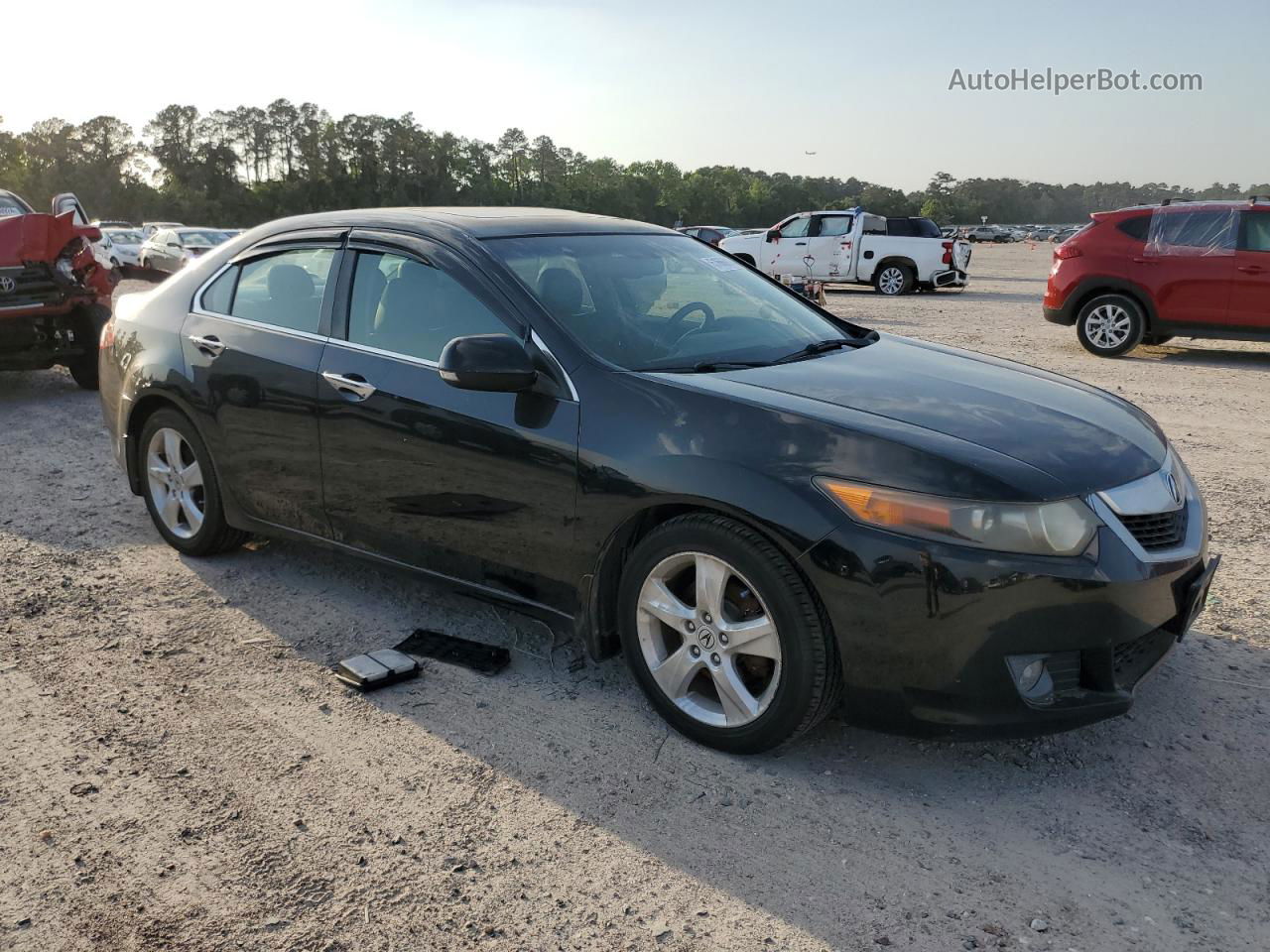 2009 Acura Tsx  Черный vin: JH4CU26649C017063