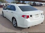 2009 Acura Tsx White vin: JH4CU26649C020190