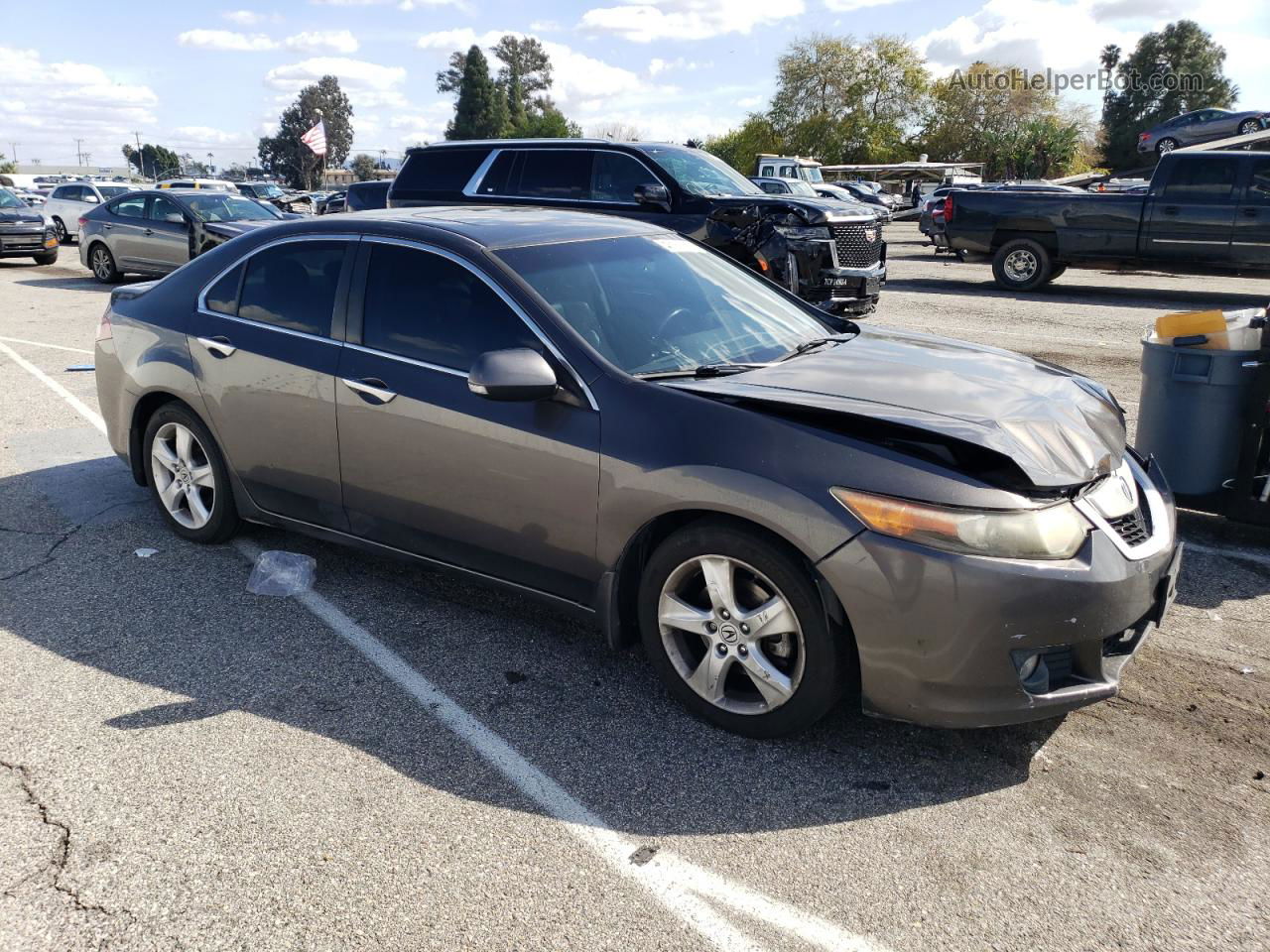 2009 Acura Tsx  Charcoal vin: JH4CU26649C026555