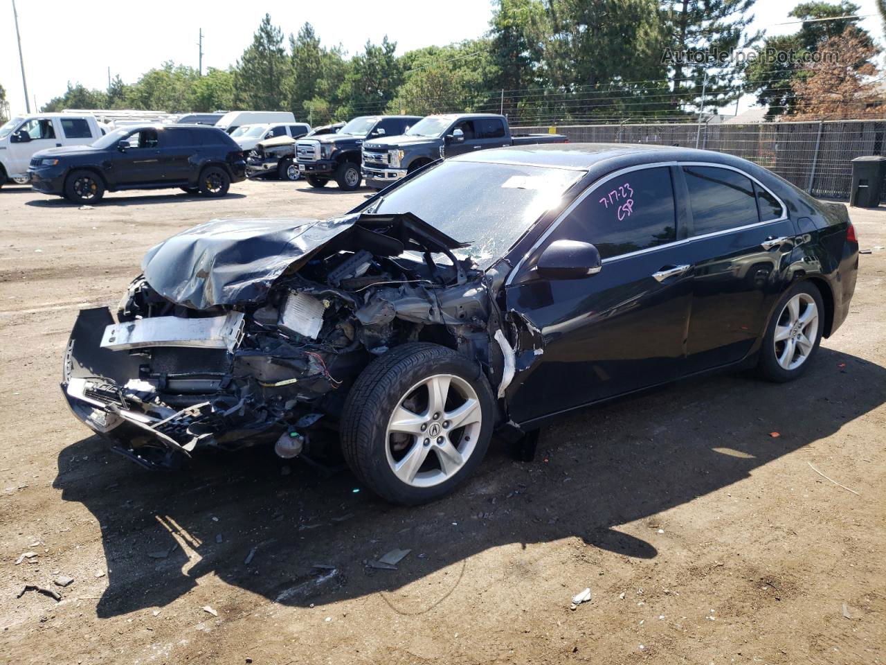 2009 Acura Tsx  Black vin: JH4CU26649C027365