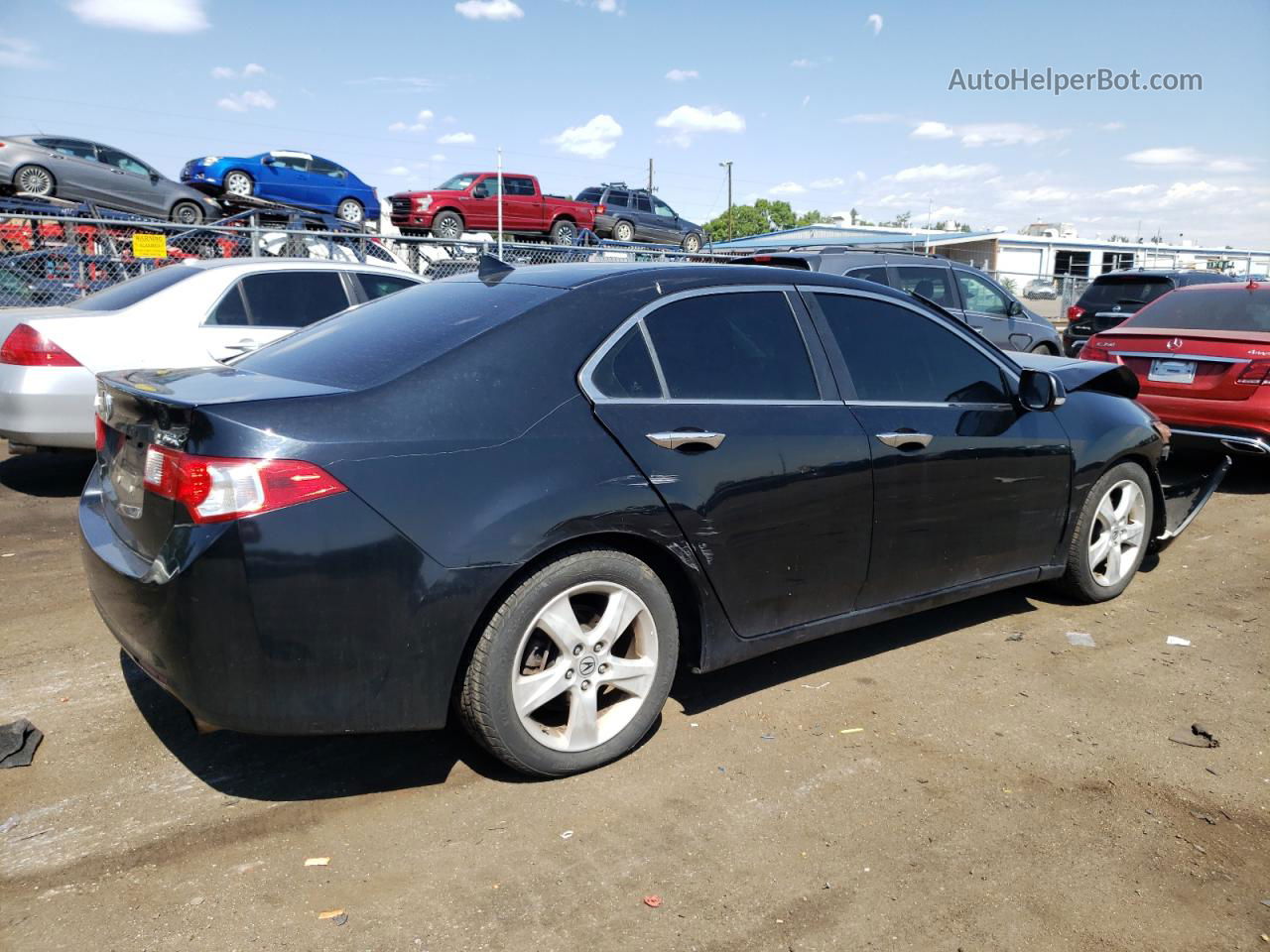 2009 Acura Tsx  Black vin: JH4CU26649C027365