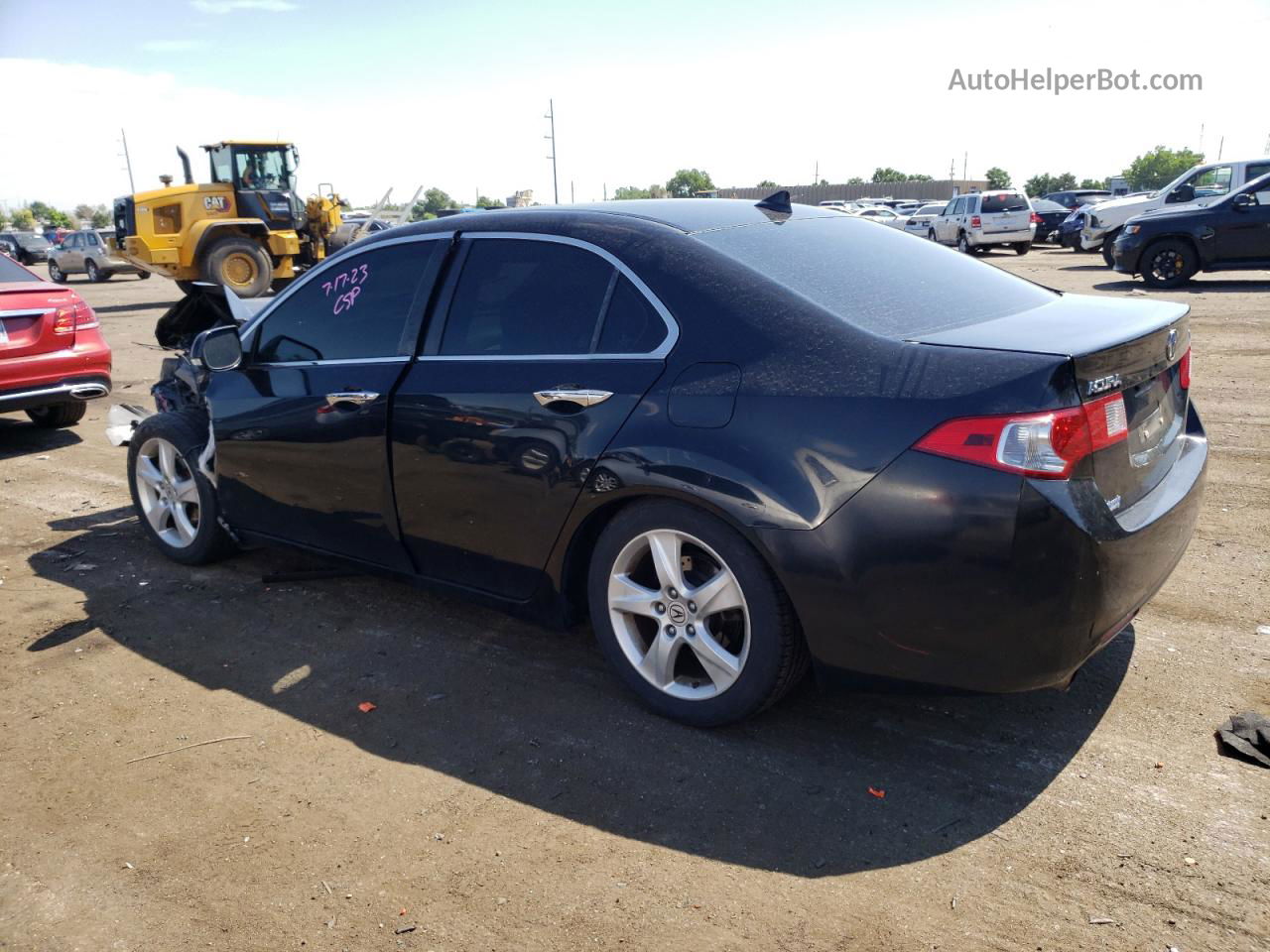 2009 Acura Tsx  Black vin: JH4CU26649C027365