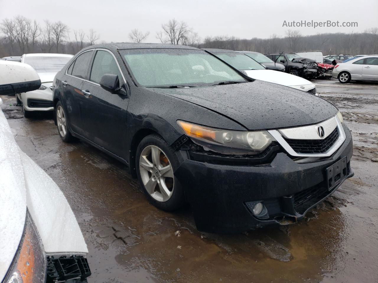 2009 Acura Tsx  Black vin: JH4CU26649C034462