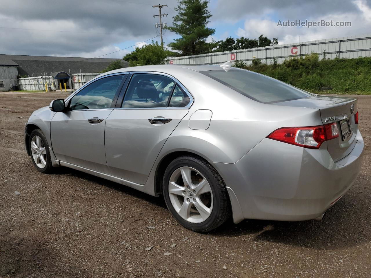 2009 Acura Tsx  Silver vin: JH4CU26649C034901