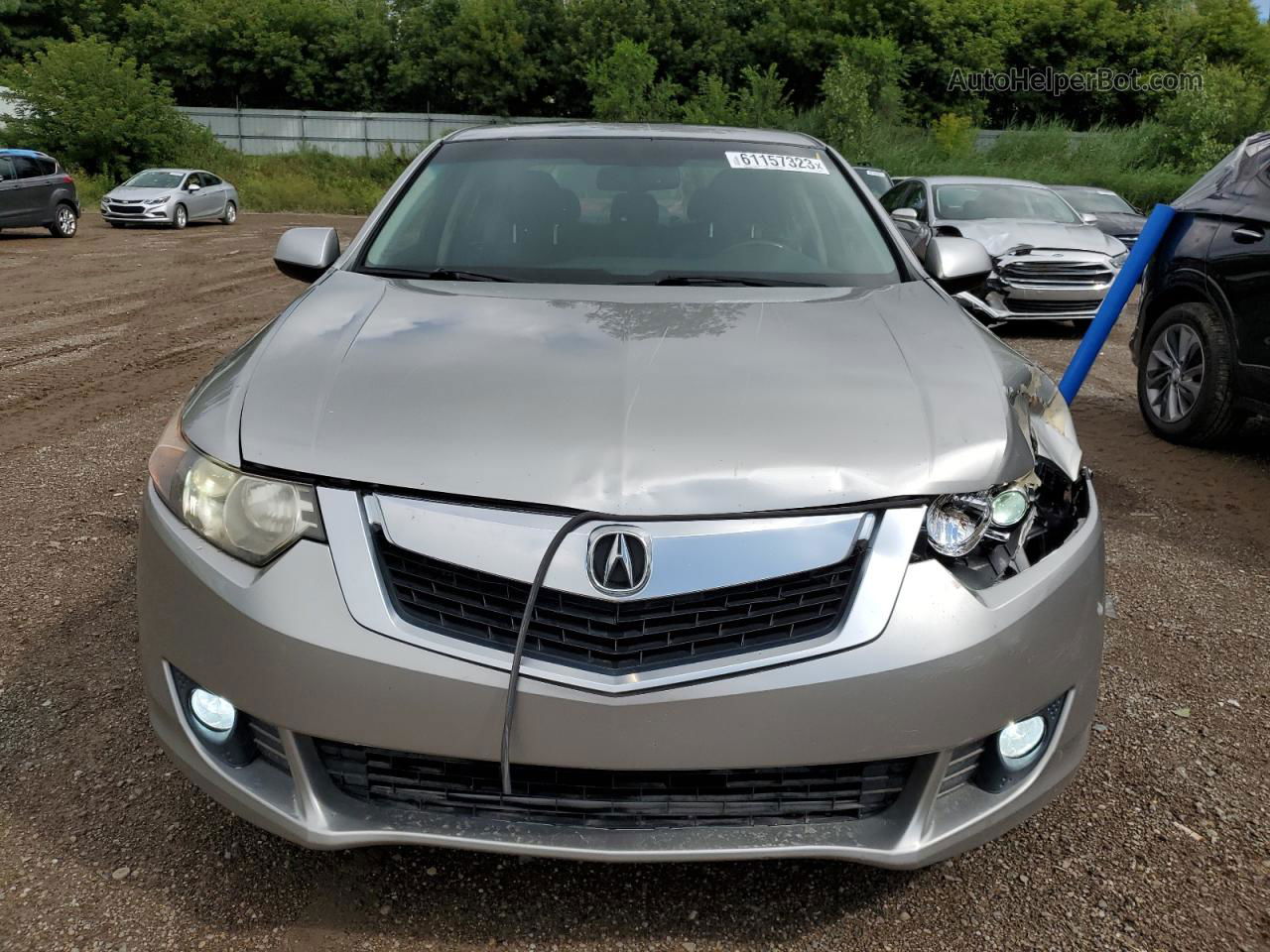 2009 Acura Tsx  Silver vin: JH4CU26649C034901