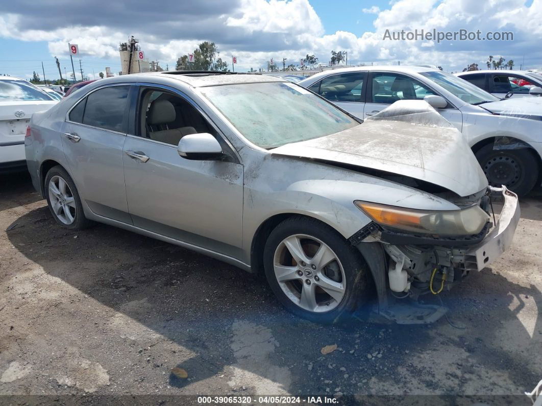 2009 Acura Tsx   Gray vin: JH4CU26659C004709