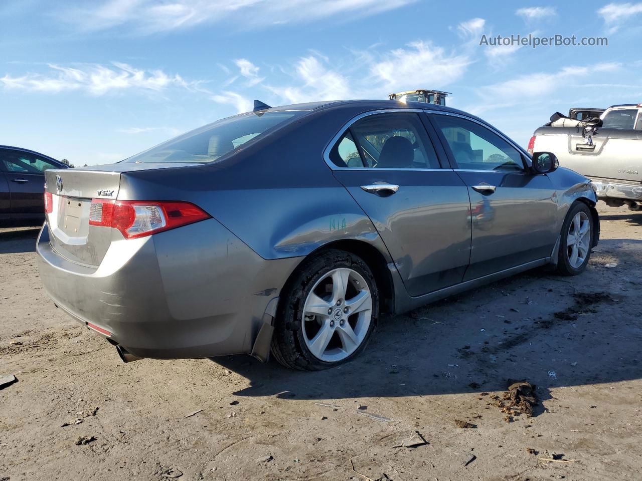 2009 Acura Tsx  Серый vin: JH4CU26659C008632