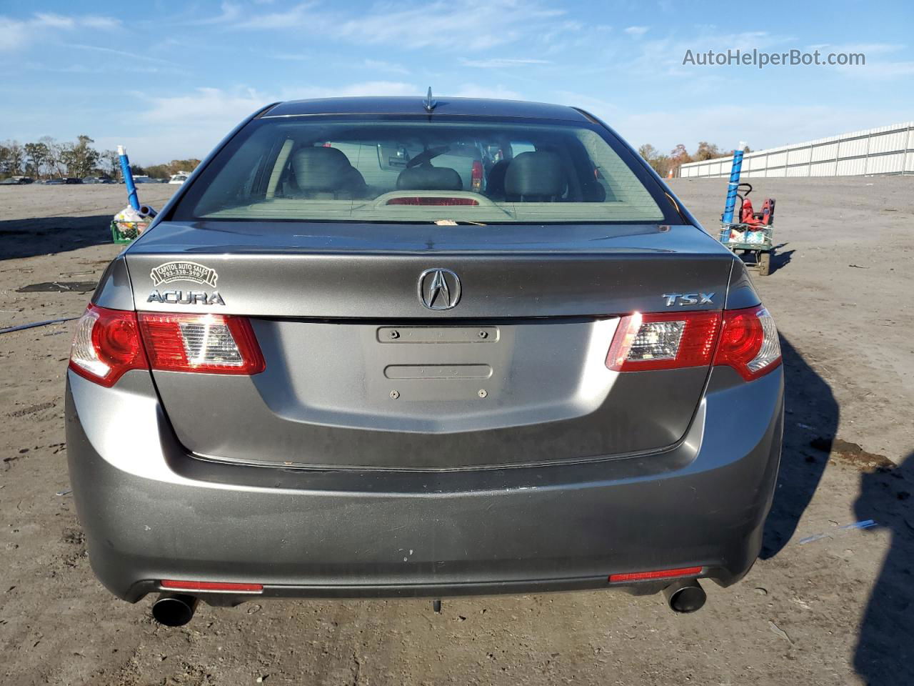 2009 Acura Tsx  Gray vin: JH4CU26659C008632