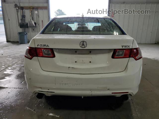 2009 Acura Tsx  White vin: JH4CU26659C009702